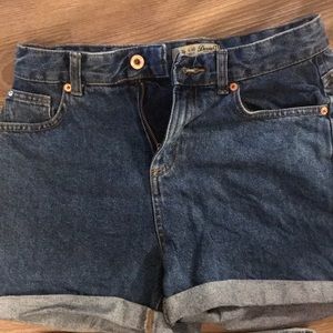 High waisted shorts